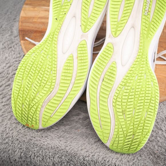 Size 8.5 - PUMA Velocity Nitro 3 White Running Shoes - Picture 9 of 10